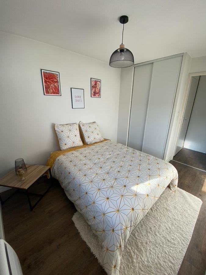 City Rose T2 ensoleillé-piscine-parking privé -fibre -balcon Toulouse Extérieur photo